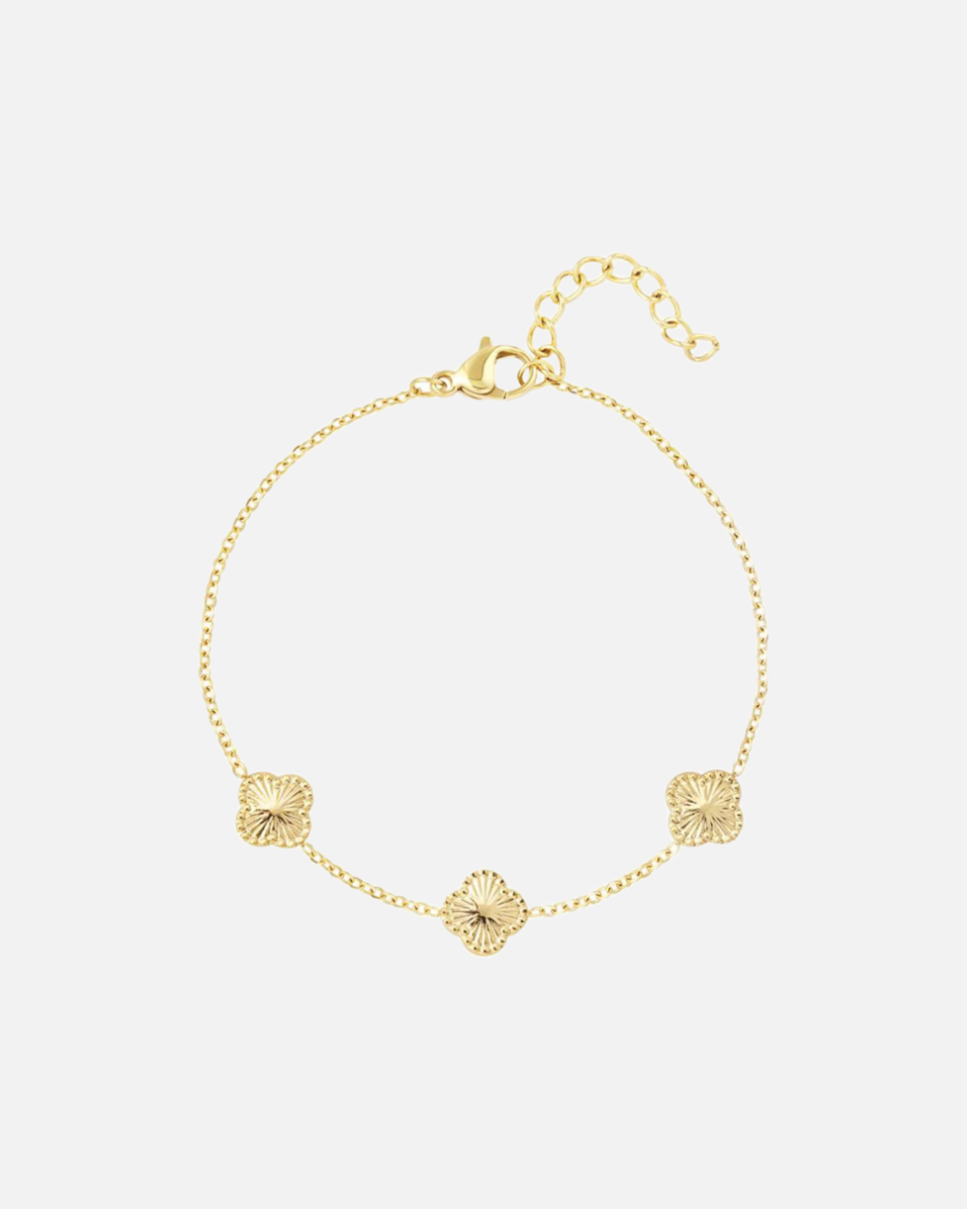 Kleine Kleeblätter Armband