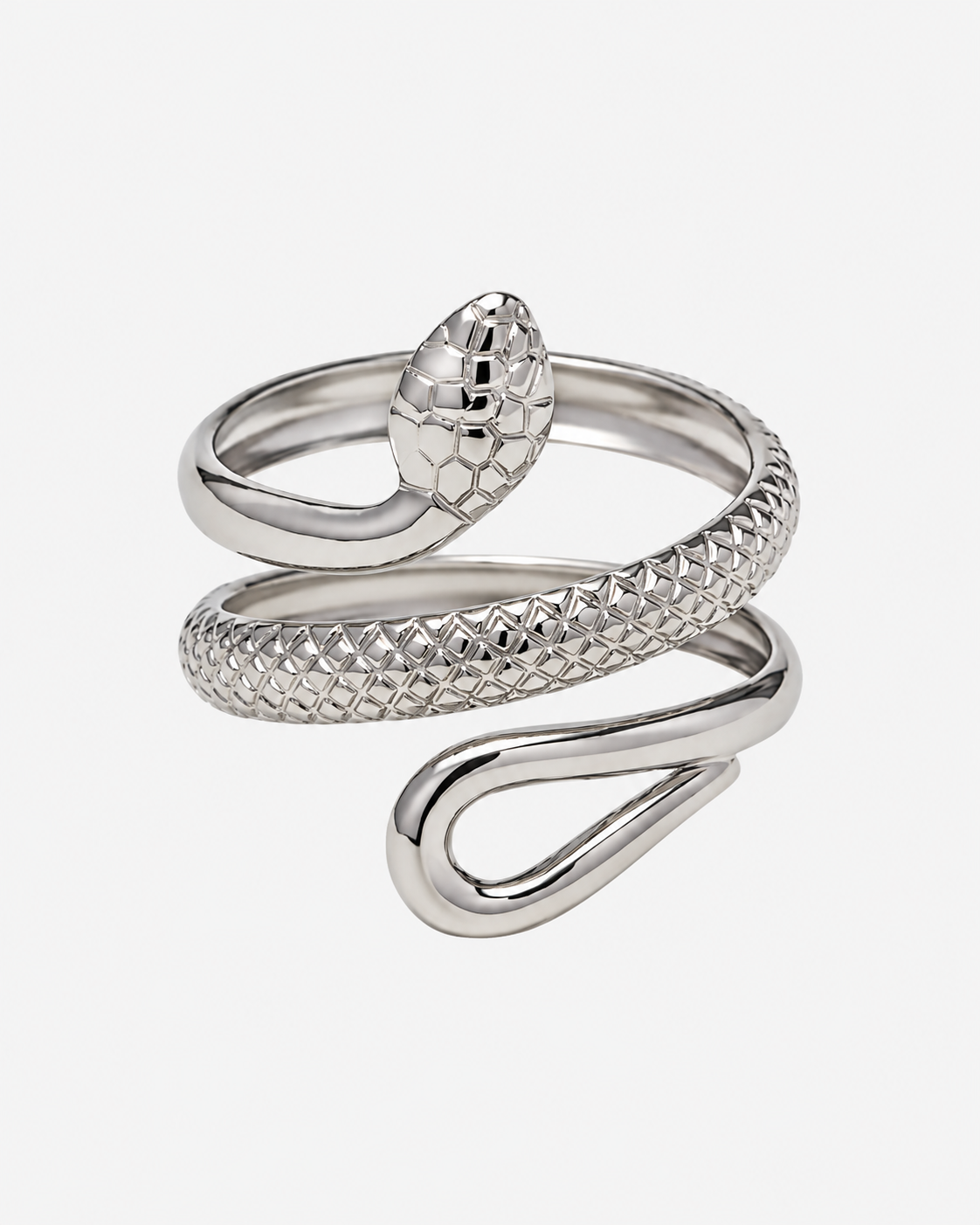 Schlangenring Silber