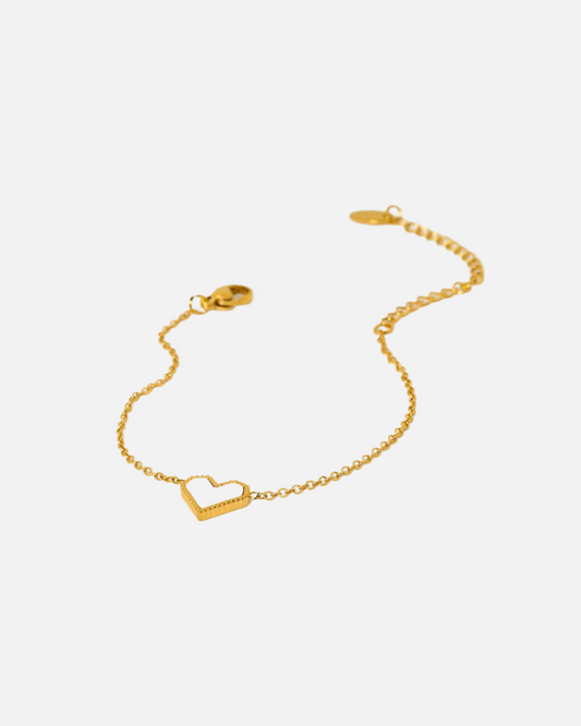 Armband Herzchen weiẞ