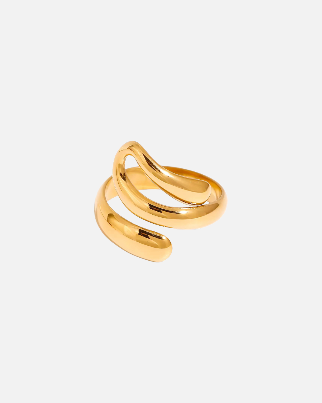 Schlangen Ring Gold