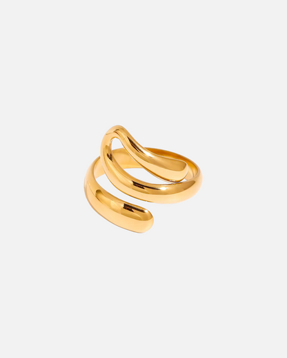 Schlangen Ring Gold