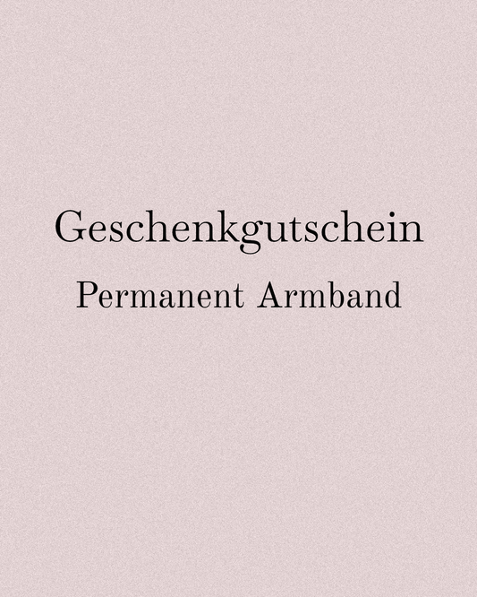 Gutschein 2 Personen Luxus permanent Armband