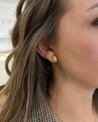 Stecker gelb - Gold