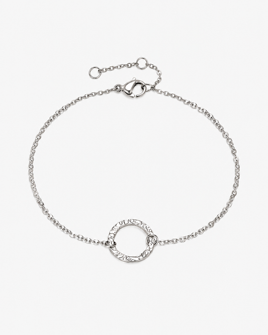 Infinitiy circle Armband Silber