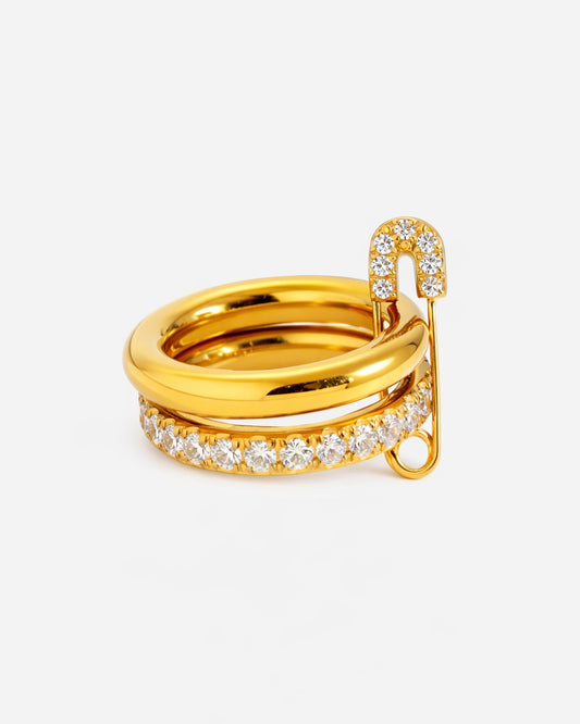 Layer Ring zwei mit Klammer