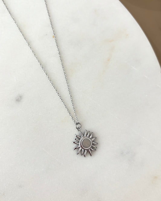 Sonnen Kette Shine - Silber