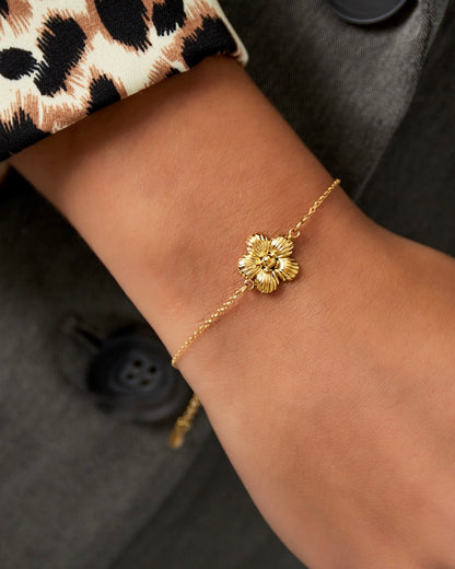 Gänseblümchen Armband Silber