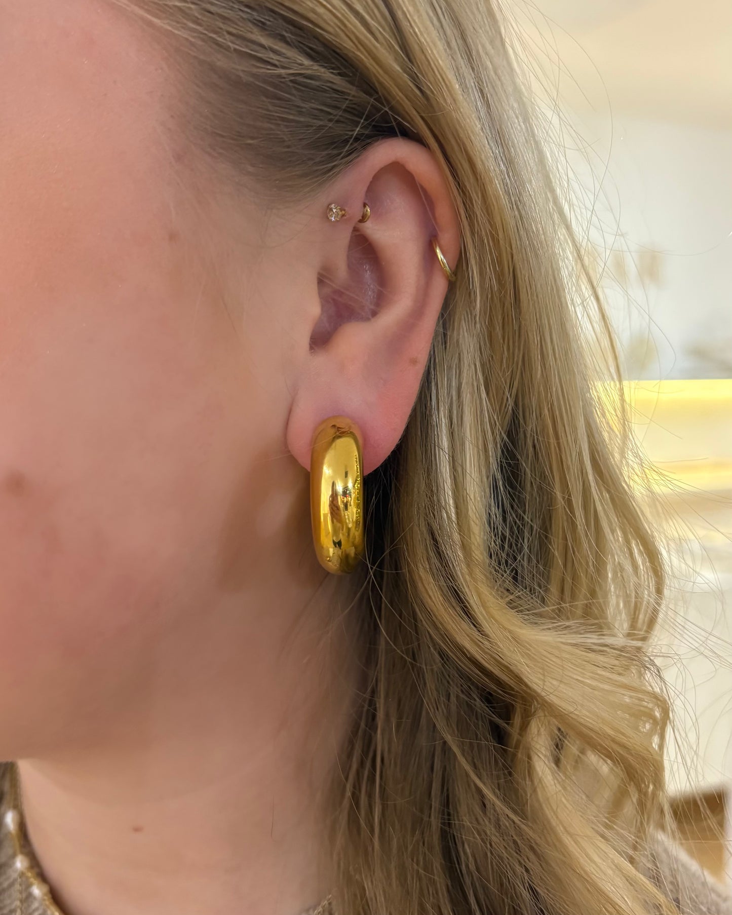 Basic Ohrringe groß