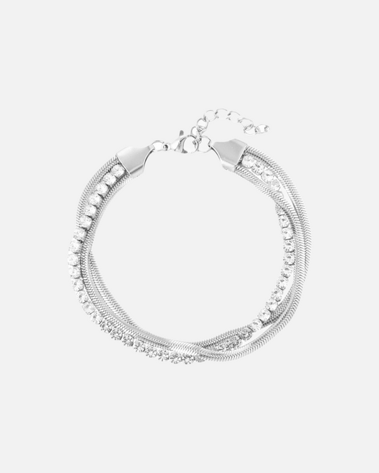 Dreier Armband Silber