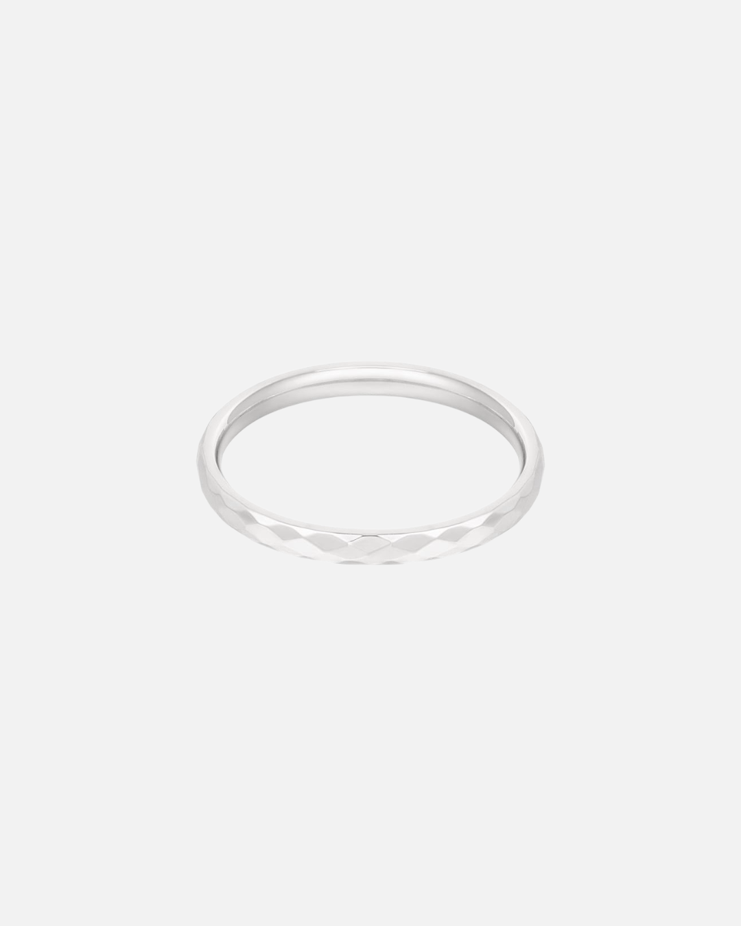 Ring mit Diamantmuster