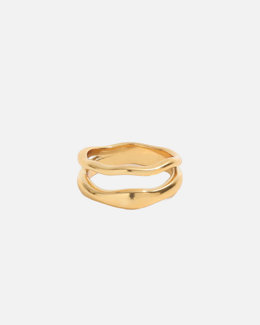 Basicwave Ring - Gold