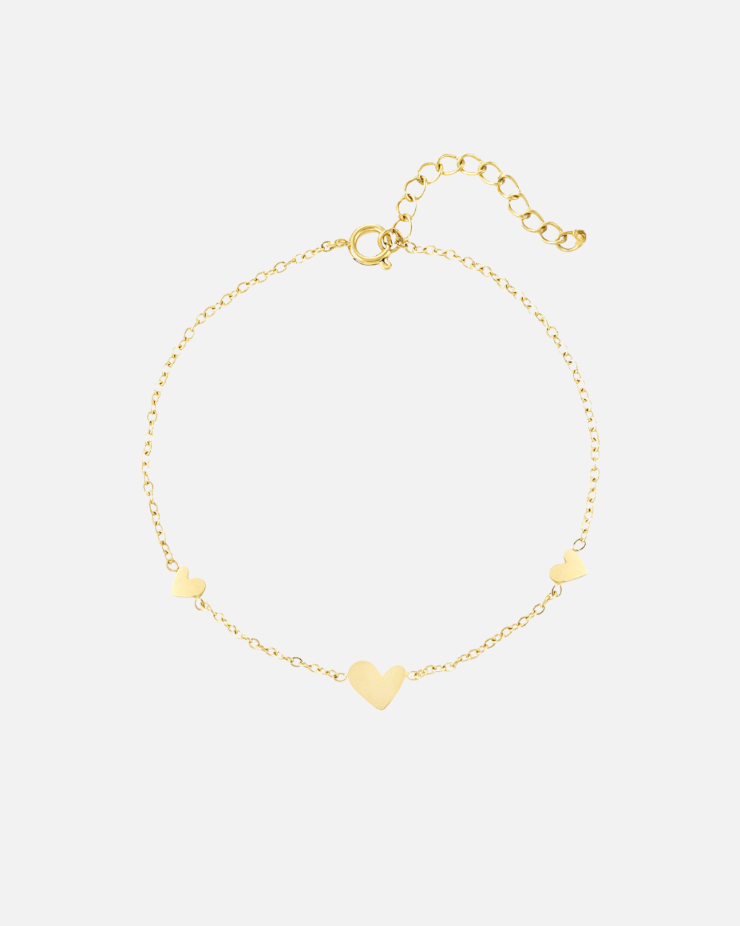 Herzchen Armband - Gold