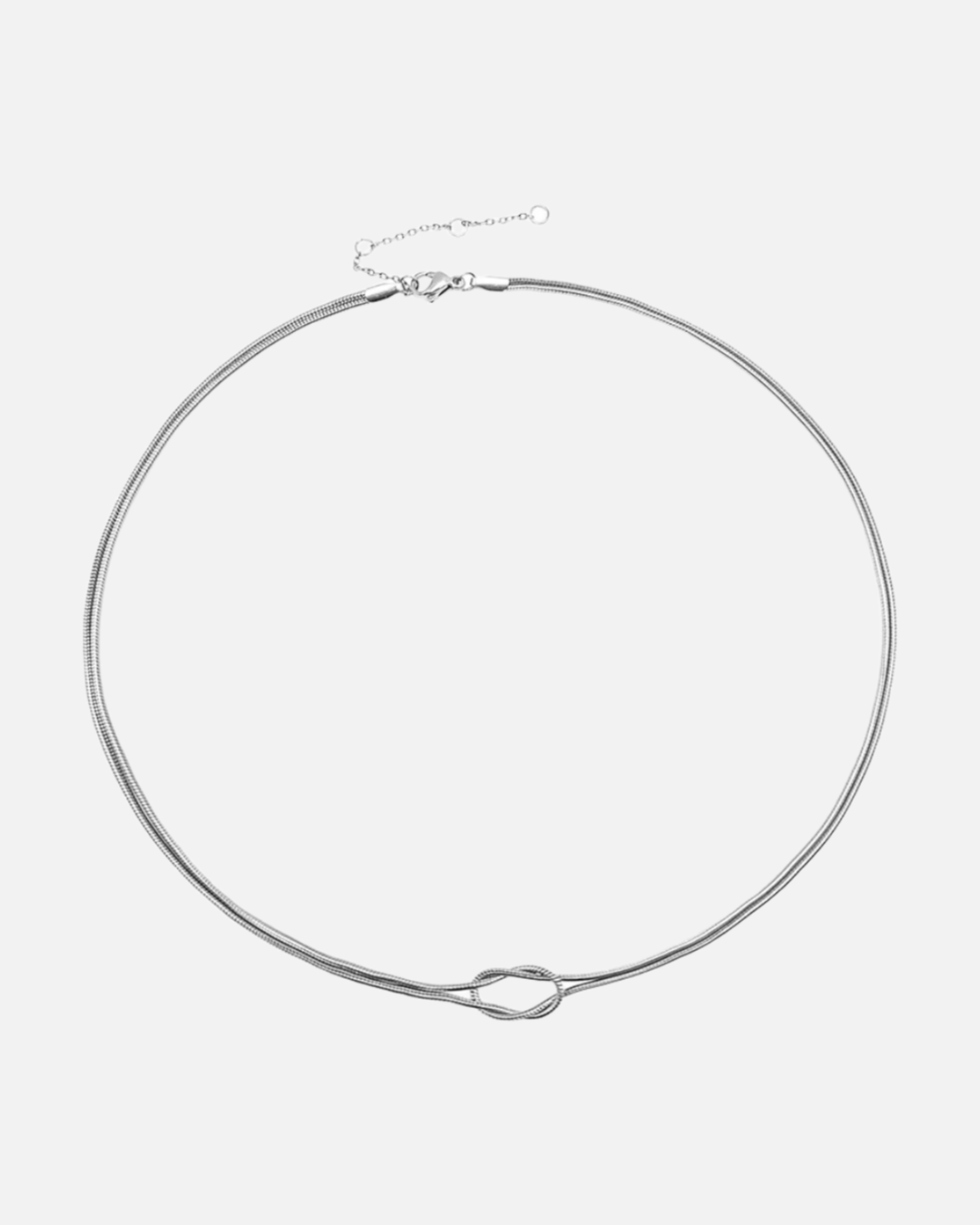 Forever knoten Kette Silber