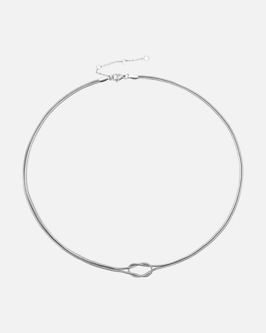 Forever knoten Kette Silber