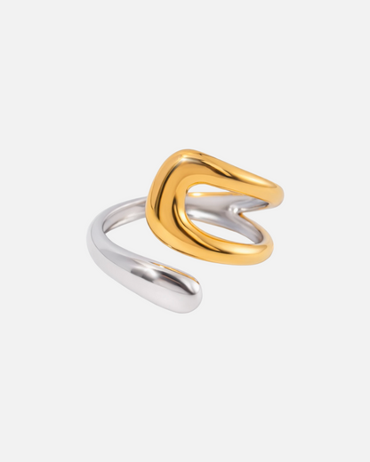 Bicolor ring Schlinge
