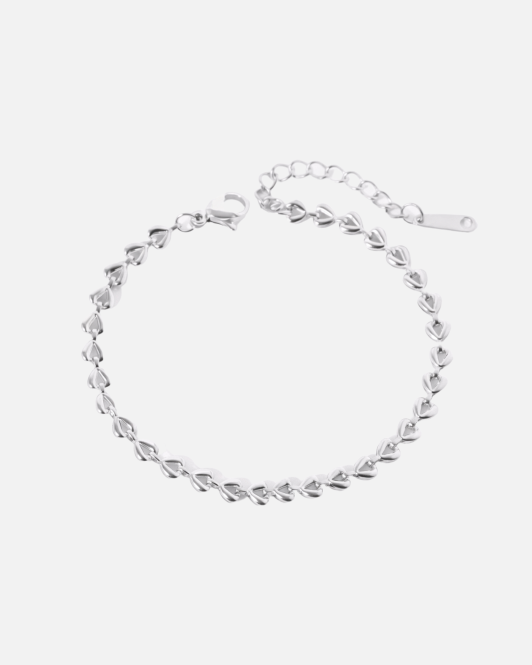 Silber Armband klein Herzchen