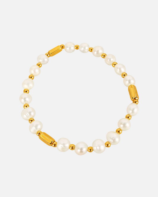 Perlen Armband Maina - Gold