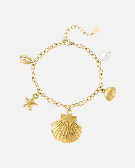 Statement Muschelarmband