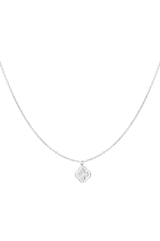 Klee Kette Silber