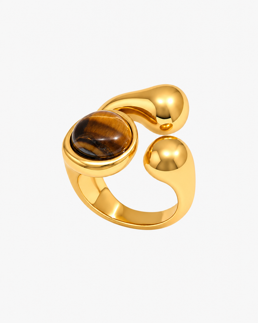 Mila Statement Ring Gold